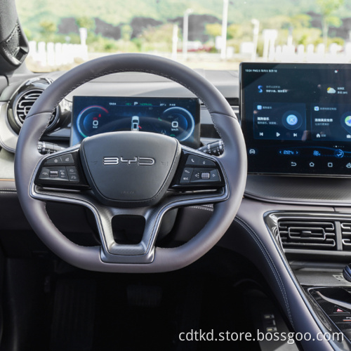 BYD FRIPT 07 NEW ENERGY PLIST-IN HYBRID ELECTRAL CAR PHEV DM-I 100KM SUV SUV 2023 1.5T GREEN AUTOS China CAR